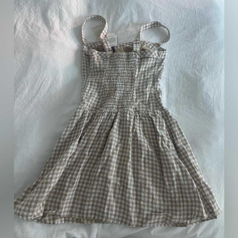 NWT Abercrombie and Fitch Linen Collection mini dress: - Picture 3 of 9
